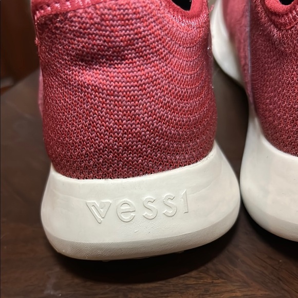 Vessi Maple Red on Off White Women’s Everyday Classic - Picture 9 of 15